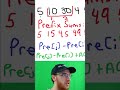 Prefix Sums are Easy, and Super Helpful!