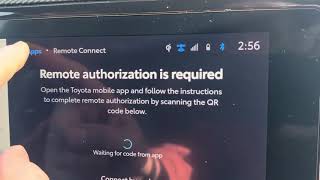 How to get the QR code when renewing the Toyota app subscriptions. Remote and Drive Connect