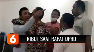 Rapat DPRD Pulau Morotai Diwarnai Keributan, Nyaris Ada Aksi Pemukulan Kepala! | Liputan 6