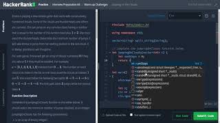 HackerRank Interview Prep Kit - Problem 3: Jumping on the Clouds