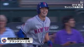 【MLB】2018シーズン ランニングホームラン集