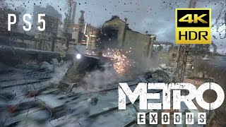 PS5 Metro Exodus 4K 60fps HDR train chase PlayStation 5