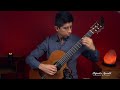 tarantella napoletana performed by alejandro aguanta classical guitar