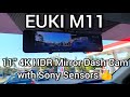 EUKI M11 - The BEST Mirror Dash Cam with SONY sensors for your 2016-2022 Honda HR-V!