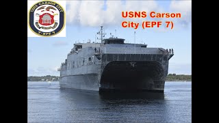 USNS Carson City Arrives in Port Sudan