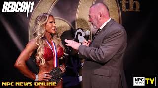 2024 IFBB Olympia Weekend: Tony Doherty Interviews 2nd Place Wellness WInner Francielle Mattos