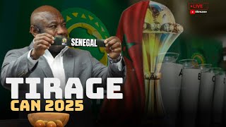 🔴[LIVE] TIRAGE AU SORT CAN MAROC 2025 / QUEL GROUPE POUR LE SÉNÉGAL? / RD CONGO, GABON, COMORES...