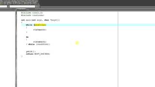 14 C Programming Tutorial = do while loop Part 1