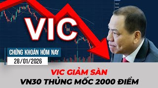 Họ Vin cùng nhóm quốc doanh giảm mạnh khiến VN-Index mất 27 điểm | Chứng khoán hôm nay 28/01/2026