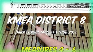 2021 KMEA District 8 High School Mallet Etude | Wes Denkins