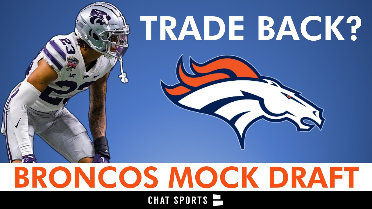 Denver Broncos Mock Draft WITH TRADES | 2023 NFL Draft - YouTube