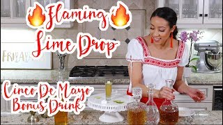 Liz Does Cocktails: Flaming Lime Drop Shot (CINCO DE MAYO BONUS DRINK!!!)