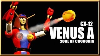 Bandai GX-12 Venus A Soul of Chogokin robot figure review