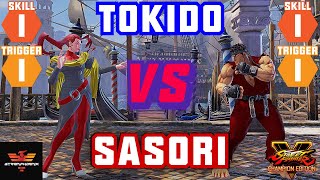 ストリートファイター５✨ときど [ローズ] Vs さそり [リュウ] | SFV CE✨Tokido [Rose] Vs Sasori [Ryu]✨スト５