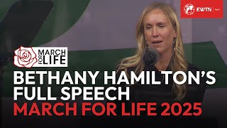 Bethany Hamilton's Full Keynote Speech at the 2025 March for Life