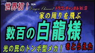 Vol.53世界初！ 家の周りを飛ぶ数百の白龍様をとらえた！ 光の民のトンボ型メカ！