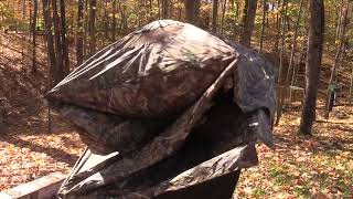 Rhino 150 Hunting Blind First Time Setup and Takedown   #FAIL!