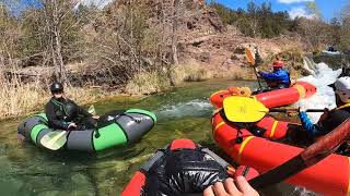 3-27-2021 Packrafting Fossil Creek - Arizona