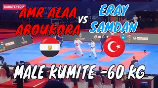 Fight for Bronze | Aboukora vs Samdan -60 kg Male | WKF WORLD KARATE CHAMPIONSHIPS 2023 Budapest