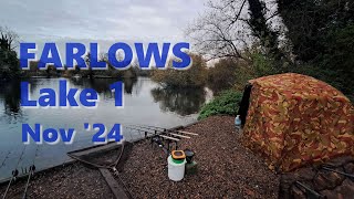 FARLOWS Lake 1 - NOV'24  Underwater Carp footage