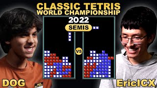 2022 CTWC - SEMIS - Dog vs. EricICX - Tetris World Championship!