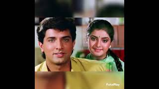 🌺prithvi actor # with divya bharti🌷ga raha hu is mehfil mein🌹best song # status 🥀💜🙏