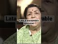 Lata Mangeshkar's Memorable Interview!