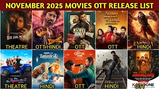 Subham Ott November 2025 Ott Movies Web Series Release Update Full List Netflix ...