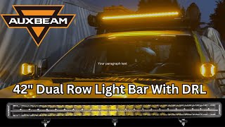 Auxbeam SP-DRL Series 42 Inch LED Light Bar - The BEST Choice for DUAL Row Off Road Lighting