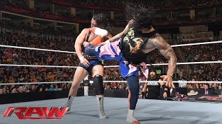 The Usos vs. The Social Outcasts: Raw, 14. März 2016