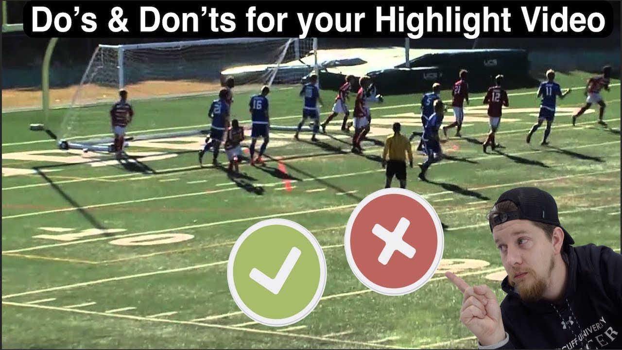 How To Create A Highlight Video The Basics Youtube