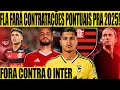 FLAMENGO FARÁ CONTRATAÇÕES PONTUAIS PRA 2025! LUÍS ARAUJO FORA CONTRA O INTER