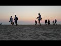 timelapse jurmala dzintari beach sunset on samsung galaxy s9