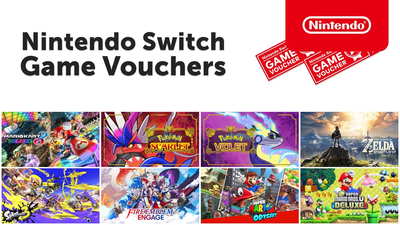 Nintendo Switch Game Vouchers – Overview Trailer