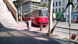 Straßenbahn Linie 6 Burggasse in Wien