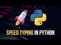 Speed Typing Test in Python