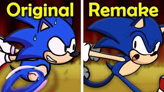 Confronting Yourself: Original VS Reanimated | FNF Mods