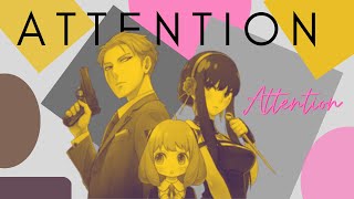 Spy X Family , Loid X Yor  - [ AMV ] - Attention HD - Charlie Puth.