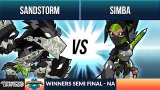 Sandstorm vs Simba - Winners Semi Final - MTN DEW AMP GAME FUEL Championship NA 1v1