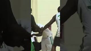Nate Robinson Getting Spanked By Shaq For Dunking On Him