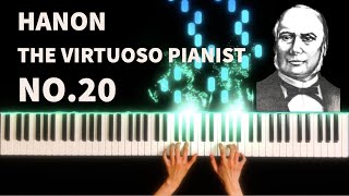 Hanon - The Virtuoso Pianist in 60 Exercises, No. 20