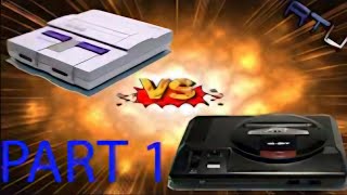 ReviewTechUSA - SNES Vs  Sega Genesis Pt. 1 (My Story}