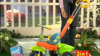 Smart Trike Plus Multicolor triciclo 3 en 1 en Eurekakids