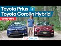 Toyota Corolla Hybrid vs Toyota Prius