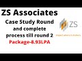 ZS Associates Case Study Round