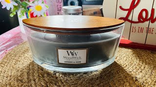 Yankee Candle Woodwick Demo~  Hearthwick Flame