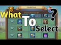 Guild Fest What To Select ? LordsMobile