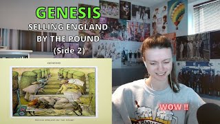 Reaction to GENESIS - "SELLING ENGLAND BY THE POUND" (Side 2)