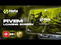 FiveM Dynamic Loading Screen | Media Player, Server Info & Staff | HatsDev [ QBCORE - ESX - QBOX ]