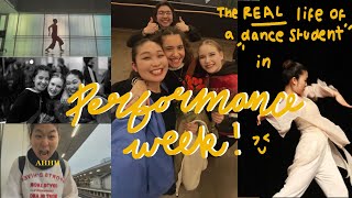 dance school performance week vlog ( 1st performance at school!)